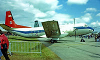 XS606 @ EGVI - Avro Andover C.1 [Set 13] (Royal Air Force) RAF Greenham Common~G 25/06/1977. From a slide. - by Ray Barber