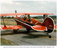 N90Y @ N40 - Jeff Van Doren and his wife, Maureen, in N90Y at an EAA Fly-In at Sky Manor Airport, Pittstown, New Jersey in September of 1982. - by Gifford O. Kucsma