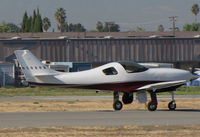 N508DB @ KRHV - Locally-based 2004 Lancair Legacy rolling for takeoff @ Reid-Hillview Airport, San Jose, CA - by Steve Nation