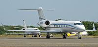 N552WF @ KBLM - Still one of the granddaddies of biz-jets. - by Daniel L. Berek