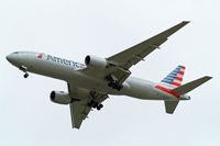 N762AN @ EGLL - Boeing 777-223ER [31479] (American Airlines) Home~G 10/05/2015. On approach 27R. - by Ray Barber