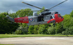 XZ920 - Sea King HU.5SAR of 771 Squadron as seen at the Cumberland Infirmary in May 2015. - by Peter Nicholson