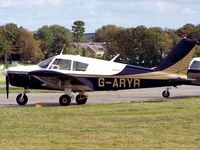 G-ARYR @ EGFE - PA-28-180 Cherokee - by Paul Massey
