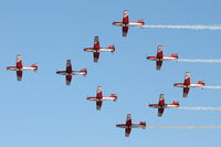 A-934 @ LMML - Pilatus PC-7s of the Swiss Air Force Aerobatic Team - by Raymond Zammit