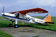 D-EGAO @ EDRK - Dornier Do.27B-3 [2200] (Rheingau Air Service) Koblenz Winningen~D 08/05/1983. From a slide. - by Ray Barber