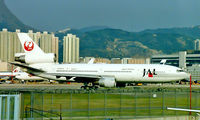 JA8538 @ VHHX - McDonnell-Douglas DC-10-40 [46974] (Japan Airlines) Hong Kong Kai-Tak~B 31/10/1997 - by Ray Barber