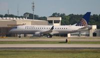 N88325 @ ATL - United Express E175, just 2 weeks old with the company at the time of the shot