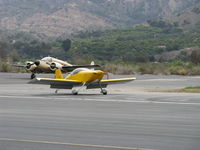 N406L @ SZP - Provo PROVO 6, Lyycoming O-320 160 Hp, flaps landing roll Rwy 22 - by Doug Robertson