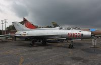 5063 @ KCAK - MiG-21F-13 - by Mark Pasqualino