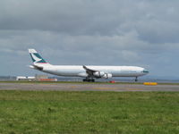 B-HXH @ NZAA - just landed at AKL - by magnaman