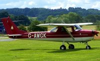 G-AWGK @ EGBO - Reims/Cessna F.150H - by Paul Massey