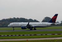 N710TW @ EGCC - At Manchester - by Guitarist
