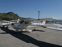 N8056L @ KWHP - Locally-based 1967 Cessna 172H Skyhawk sans prop @ Whiteman Airport, Pacoima, CA - by Steve Nation