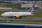 OY-JTY @ EGBB - Jettime operating for Monarch - by Chris Hall