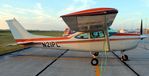 N21PL @ KGFK - Cessna R182 Skylane on the ramp in Grand Forks, ND. - by Kreg Anderson
