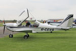 G-CEVS @ EGBR - Cosmik EV-97 Teameurostar UK at The Real Aeroplane Club's Helicopter Fly-In, Breighton Airfield, September 20th 2015. - by Malcolm Clarke