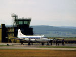 XR441 @ EGQS - Sea Heron C.1 of RNAS Yeovilton's Station Flight on a visit to RAF Lossiemouth in the Summer of 1982. - by Peter Nicholson