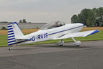 G-RVIS @ EGBR - Vans RV-8 at The Real Aeroplane Club's Helicopter Fly-In, Breighton Airfield, September 20th 2015. - by Malcolm Clarke