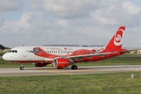 D-ABFO @ LMML - A320 D-ABFO Air Berlin special livery - by Raymond Zammit