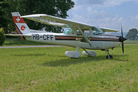 HB-CFF @ LSZT - Special window visible during lunch-break. Precision flying contest. - by sparrow9