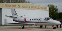EC-KJR @ LEVT - Parked at Vitoria Airport. - by Santi2