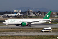 EZ-A779 @ LTBA - Boeing 777-22KLR [42297] (Turkmenistan Airlines) Istanbul-Ataturk~TC 18/04/2015 - by Ray Barber