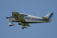 F-GTZH @ LFRB - Robin DR-400-120 Petit Prince, Take off Rwy 25L, Brest-Bretagne Airport (LFRB-BES) - by Yves-Q