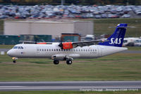 G-FBXA @ EGBB - operated by flybe on behalf of SAS - by Chris Hall