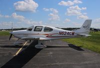 N624CM @ KOSH - Cirrus SR22 - by Mark Pasqualino