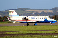 D-CGGG @ EGPN - Taxy for take-off from Dundee Riverside Airport EGPN - by Clive Pattle