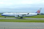 B-18805 @ EHAM - 2001 Airbus A340-313X, c/n: 415 of China Airlines - by Terry Fletcher