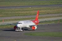 F-WWBX @ LFBO - Airbus A320-214, taxiing to Airbus delivery center, Toulouse-Blagnac airport (LFBO-TLS) - by Yves-Q