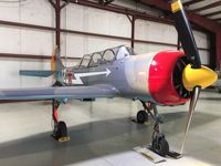 N120NS @ ADS - A Yak-52 at Cavanaugh Museum, Addison Airport, Texas - by jimmcc
