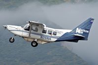 N26NA @ N/A - Natron Air N26NA just after take-off from the beach across Cook Inlet in Alaska. - by Keith Knight