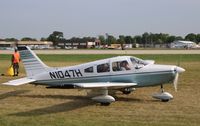 N1047H @ KOSH - Piper PA-28-151 - by Mark Pasqualino