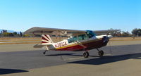 N381CA @ KRHV - MG Air Inc (Palo Alto, CA) 2004 Citabria sitting on the transient ramp at Reid Hillview Airport, San Jose, CA. - by Chris Leipelt