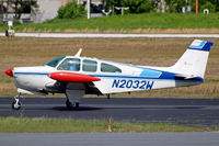 N2032W @ KPDK - Beech C33 Debonair [CD-977] Atlanta-Dekalb Peachtree~N 22/04/2010 - by Ray Barber