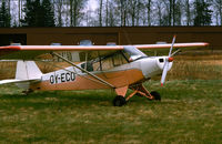 OY-ECO - If I remember right it was i Vårgårda, Sweden on an EAA fly in 1982. - by Stefan Lindberg