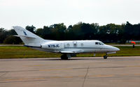 N715JC @ KLEX - Taxi for takeoff Lexington - by Ronald Barker