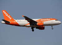 G-EZBV @ LFBO - Landing rwy 14R in new c/s - by Shunn311