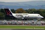 OO-DWH @ EGCC - Brussels Airlines - by Chris Hall