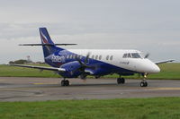 G-MAJB @ EGSH - Just landed at Norwich. - by Graham Reeve