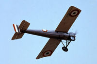 G-AWBU @ EGTB - Morane-Saulnier N (Replica) [PPS/REP/7] Booker~G 09/07/1978. From a slide. - by Ray Barber