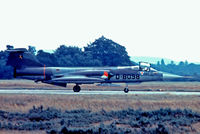 D-8098 @ EGVI - Lockheed F-104G Starfighter [683-8098] (Royal Netherlands Air Force) RAF Greenham Common~G 07/07/1974. From a slide. - by Ray Barber