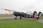 G-CIGH @ EGBR - Max Holste MH.1521M Broussard at The Real Aeroplane Club's Helicopter Fly-In, Breighton Airfield, September 20th 2015. - by Malcolm Clarke