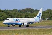 G-FBJE @ LFRB - Embraer ERJ-175STD, Taxiing to holding point rwy 07R, Brest-Bretagne airport (LFRB-BES) - by Yves-Q