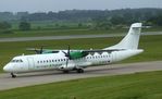 EI-REI @ EGPH - Aer lingus ATR-72 Taxiiing to runway 06 - by Mike stanners