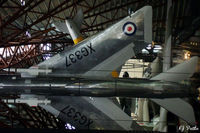 XG337 @ EGWC - On display in flying attitude at the Royal Air Museum, RAF Cosford EGWC. - by Clive Pattle