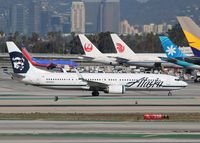 N459AS @ KLAX - Boeing 737-900 - by Mark Pasqualino