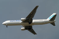 CS-TFT @ EGLL - Boeing 767-3Y0ER [26208] (EuroAtlantic Airways) Home~G 18/05/2010. On approach 27R. - by Ray Barber